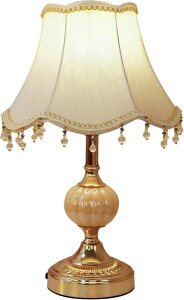 �T�t�@���B�� safavieh �e�[�u�������v �T�t�@�r�� �T�t�@���B�A SANDYHA Classical Tiffany European Style Table Lamp Fabric Drum Shade and Gold Base American Decor Classic Bedside Desk Nightstand Table Lamp for Bedroom Living Room �y