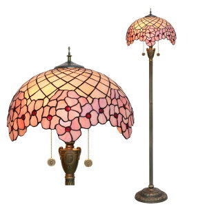 �T�t�@���B�� safavieh �e�[�u�������v �T�t�@�r�� �T�t�@���B�A wecrejoni Tiffany Floor Lamp,Floor Lamps for Living Room, Cherry Blossom Style Glass Floor Lamp,Standing Lamp for Bedroom for Living Room Dorm Office Aesthetic Home Decor 