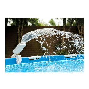 ��� ���� ��̃I�u�W�F �e�[�u���g�b�v�t�@�E���e�� �C���e���A���� Intex Multi-Color LED Pool Fountain for Above Ground Pools, Fits Metal Frame and Ultra Frame Pools �y���s�A���i�z