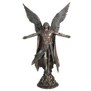 �Ǌ|�����v ������� Veronese 11 Inch Tall Ascending Angel Cold Cast Resin Antique Bronze Finish Statue �y���s�A���i�z