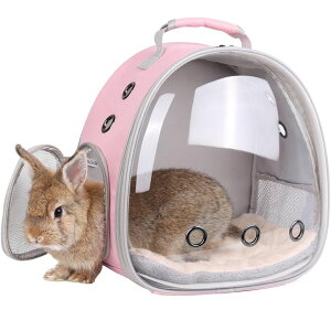 �C���R ���� �o�[�h �g���x���L�����A�[ Portable Small Animal Backpack Travel Breathable Pet Carrier Bag Cages for Guinea Pig, Rabbit, Bearded Dragon, Squirrel, Tortoise, Bird, Lizard, Sugar Glider �y���s�A���i�z