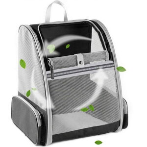 �C���R ���� �o�[�h �g���x���L�����A�[ BEIKOTT Cat Carrier Backpack, Dog Backpack, Ventilate Pet Cats Puppy Dogs Birds Bunny Backpack for Travel Indoor Outdoor Use(Black) �y���s�A���i�z