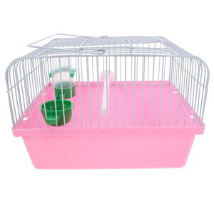 �C���R ���� �o�[�h �g���x���L�����A�[ Toddmomy Portable Bird Travel Cage for Small Birds Parrots Lovebirds with Perch Food Box Water Dispenser 9.29X6.57X9.29 Inches �y���s�A���i�z