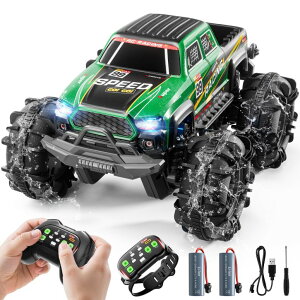 �z�b�g�E�B�[�� �����X�^�[�g���b�N PEADUCK Remote Control Car for Kids Ages 6-12, All-Terrain RC Truck with Spray & Light, 360° Flips, 2.4GHz, Remote Control Monster Truck Off-Road RC Cars for Kids Boys Age 3 4 5 6 7 8 9 10 11 12 �y���s