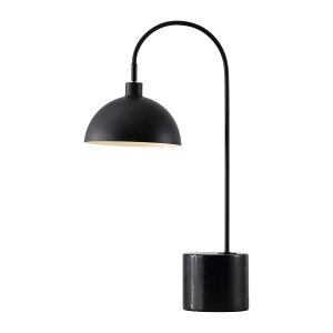 �T�t�@���B�� safavieh �e�[�u�������v �T�t�@�r�� �T�t�@���B�A SAFAVIEH Couture Lighting Collection - Rosabellina Black Marble Table Lamp, Dimmable Modern Arched Metal Shade (CTL1103A) �y���s�A���i�z