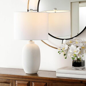 �T�t�@���B�� safavieh �e�[�u�������v �T�t�@�r�� �T�t�@���B�A SAFAVIEH Lighting Collection Zema Ivory 25-inch Table Lamp (LED Bulb Included) �y���s�A���i�z