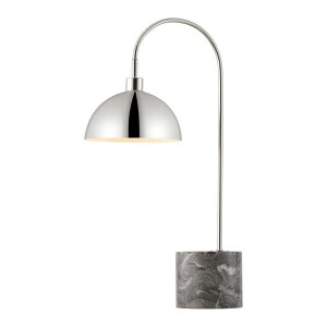 �T�t�@���B�� safavieh �e�[�u�������v �T�t�@�r�� �T�t�@���B�A SAFAVIEH Couture Lighting Collection - Rosabellina Silver & Grey Marble Dimmable Table Lamp, Modern Arched Metal Shade (CTL1103B) �y���s�A���i�z