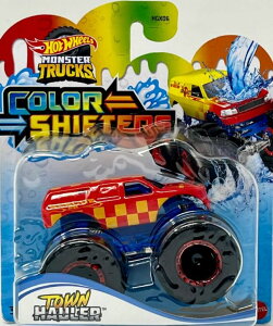 �z�b�g�E�B�[�� �����X�^�[�g���b�N Hot Wheels Monster Trucks Color Shifters - Town Hauler - 1:64 Scale Diecast Toy Vehicle �y���s�A���i�z