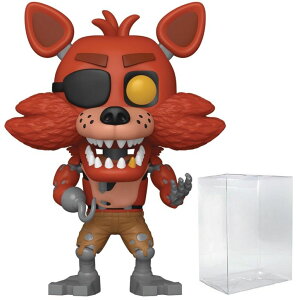FNAF 5�i�C�c POP Games: Five Nights at Freddy's 10th Anniversary - Foxy Funko Vinyl Figure (Bundled with Compatible Box Protector Case), Multicolor, 3.75 inches �y���s�A���i�z