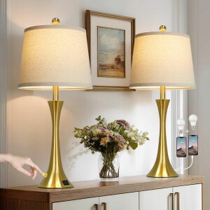 �T�t�@���B�� safavieh �e�[�u�������v �T�t�@�r�� �T�t�@���B�A Rinweey 27.5 Gold Lamps Set of 2, Touch Control 3-Way Dimmable Bedside Nightstand Lamps Bedroom Lamp,Modern Gold Table Lamp with USB A+C Ports,Tall Lamps for Living Room 