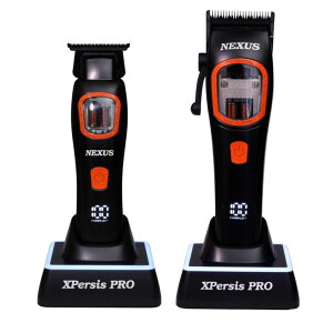�y�b�g�o���J�� XPERSIS PRO Nexus Barber Hair Clipper and Trimmer for Men Vector Motor Dual Coil 9000 RPM Low Vibration �y���s�A���i�z