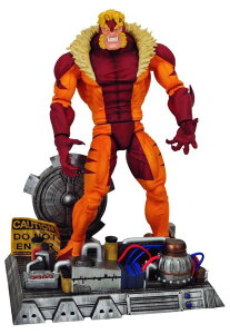 Marvel Select �W���K�[�m�[�g �A�N�V�����t�B�M���A �_�C�A�����h�Z���N�g�g�C�Y Diamond Select Toys Marvel Select Sabretooth Action Figure �y���s�A���i�z