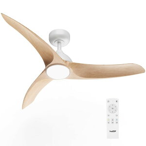 �h�A�m�b�J�[ TAVZAKE Ceiling Fans with Lights, 42 inch Low Profile Ceiling Fan with Light and Remote Control, Flush Mount, 3CCT, Dimmable, Quiet Reversible Motor, Modern Ceiling Fan for Bedroom Indoor/Outdoor Use �y���s�A���i�z