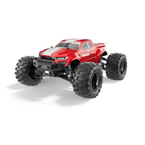 �z�b�g�E�B�[�� �����X�^�[�g���b�N Redcat Racing Volcano 16 1/16 Scale RC Monster Truck ? Electric Remote Control Car with 4WD, LED Lights, 2.4GHz Radio, 2 Rechargeable Li-Ion Batteries & Charger - Red �y���s�A���i�z