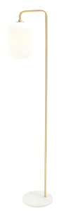 �T�t�@���B�� safavieh �e�[�u�������v �T�t�@�r�� �T�t�@���B�A SAFAVIEH Home Collection Santina Gold/White Marble 60-inch Floor Lamp (LED Bulb Included) �y���s�A���i�z