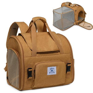 �C���R ���� �o�[�h �g���x���L�����A�[ Pet Backpack Carrier for Small Dogs Medium Cats, Puppies,Breathable and Collapsible Design, Portable Travel Bag for Bearded Dragon,Rabbit Cage �y���s�A���i�z