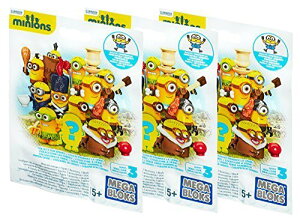 ~jIY KubN ~jI Mega Bloks Mega Bloks Minion Mini Figure Blind Pack (3 Pack)" y gݗ ubN  ߋ ~jIY tBMA z ysAiz