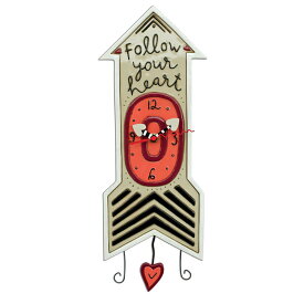 【即納】 心のままに アレン デザイン 振り子時計 Allen Designs FOLLOW YOUR HEART PENDULUM CLOCK 掛け時計 P1704 ミシェルアレン ミシェル・アレン アレン・デザイン ALLEN DESIGNS 時計 sokunou 【並行輸入品】