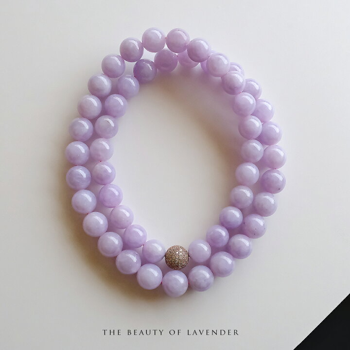 楽天市場】翡翠(ヒスイ)ネックレス/パーツ『THE BEAUTY OF LAVENDER  