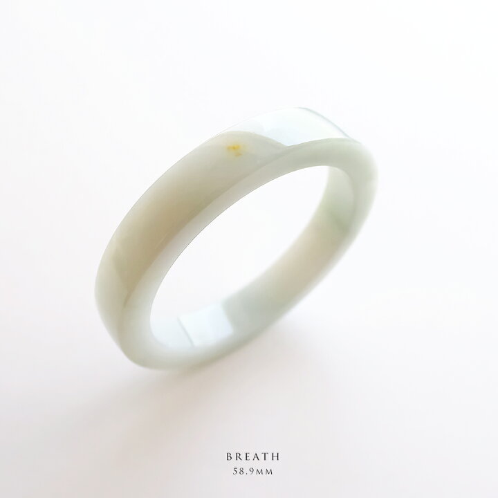 楽天市場】翡翠 (ひすい) バングル ( 円形 / 内径58.9mm ) 『BREATH 