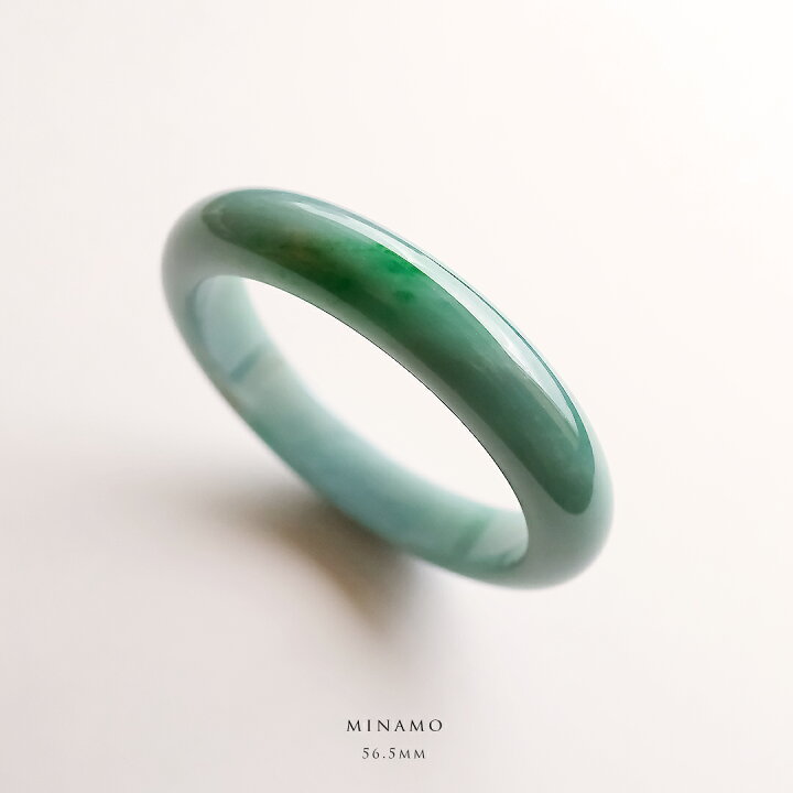 楽天市場】翡翠(ひすい)バングル (円形/内径56.5mm) 『MINAMO 