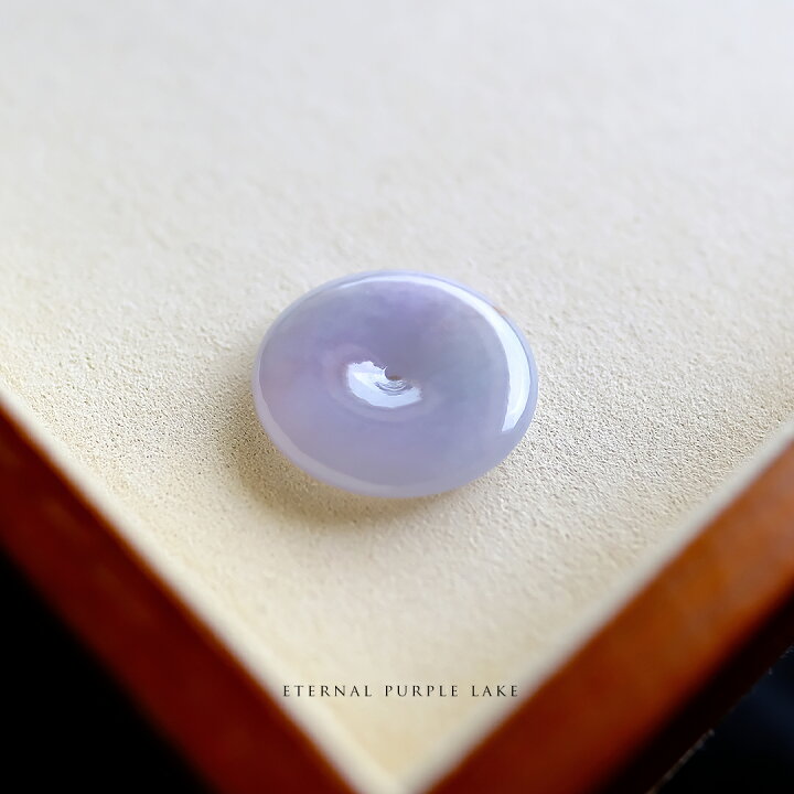 楽天市場】翡翠 (ヒスイ)玉璧ペンダントトップ 『ETERNAL PURPLE LAKE 