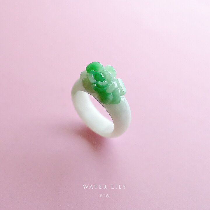 1万円引き くりぬき指輪 リング 本翡翠 入り乱れ ヒスイ 誕生日  