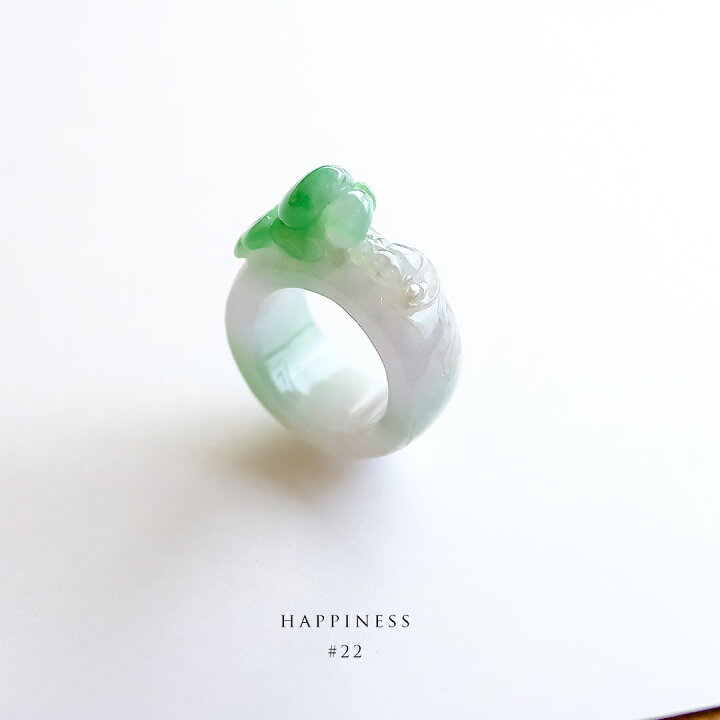 楽天市場】翡翠 (ヒスイ)くりぬきリング 『HAPPINESS』 (22号/グリーン 