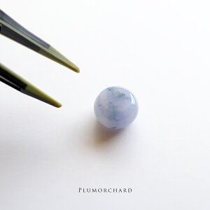 翡翠 (ヒスイ) パーツ・ルース『PLUM ORCHARD』ラベンダー翡翠 ミャンマー産天然ひすい 一点物 希少 国石 高品質 無着色 硬玉 ナチュラル ジェダイト ネックレス チャーム プレゼント 縁起物 5月