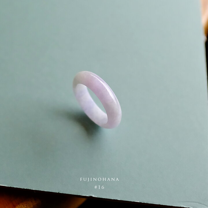 楽天市場】翡翠 (ヒスイ)くりぬきリング 『FUJINOHANA (16号 