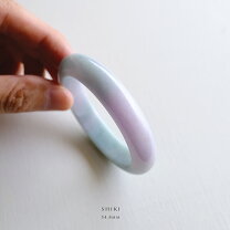 楽天市場】ラベンダー翡翠 バングルの通販