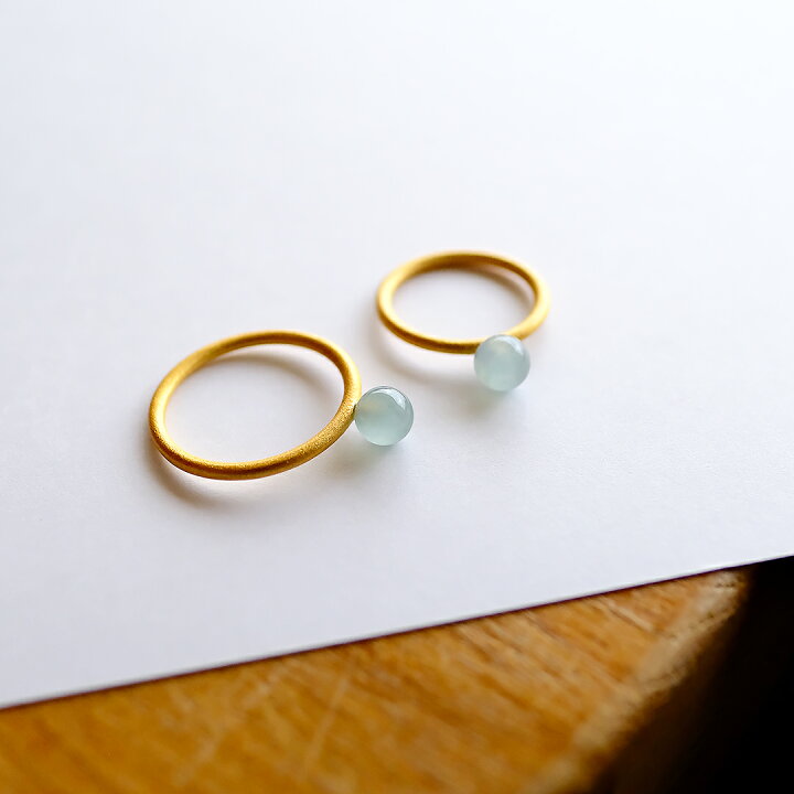 楽天市場】翡翠 (ヒスイ) × Silver925 リング『SHIZUKU』 (5〜13.5号 