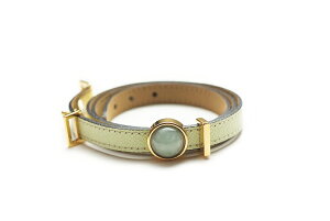 JOYTEC IWiuXbgwfeelxiXvOO[v×O[Ő×CG[S[hJ[jyNatural Jadeite and Real Leather Braceletzyz