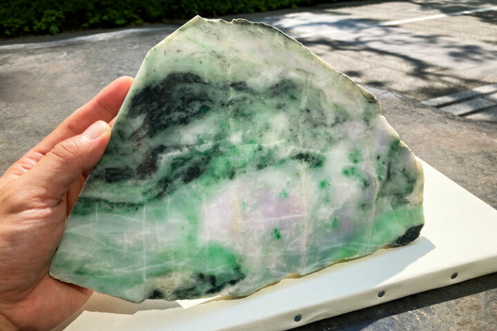 翡翠 ヒスイ緻密加工 500g 天然石 水石 希少 レア（楽天市場】天然翡翠 