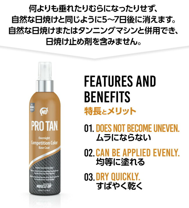 楽天市場】【送料無料】PROTAN Overnight Competition Color Base Coat 