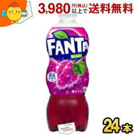 【期間限定特価】コカ・コーラ ファンタ グレープ 500mlペットボトル 24本入 (コカコーラ Fanta)