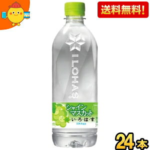 【送料無料】 コカ・コーラ い・ろ・は・す シャインマスカット 540mlペットボトル 24本入 マスカット コカコーラ ※北海道800円・東北400円の別途送料加算 cocaitem