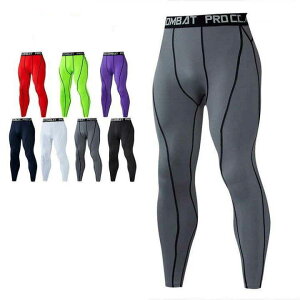 コンプレッションウェア メンズ タイツ ロング 着圧 サポートアンダーウェア ロングタイツ スポーツ トレーニング ランニングウエア