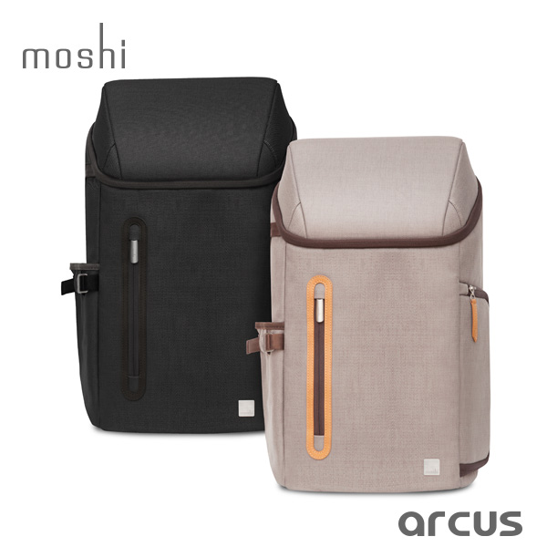 専門ショップ 別売インナーを使えばカメラバッグにもなるフルサイズリュック 送料無料 moshi Arcus 多機能バックパック アーカス MacBook Pro 新作グッ 15 トラベル リュック 軽量 旅行 シューズ収納 出張 大型 ビジネス 対応