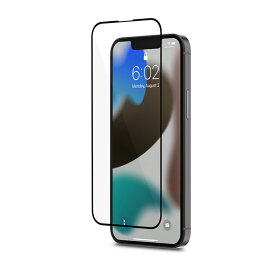 【クリアランスSALE・在庫限り】高耐久スクリーンプロテクター 衝撃 傷 汚れ防止簡単貼付 iPhone 13 mini対応 moshi AirFoil Pro for iPhone 13 mini Black
