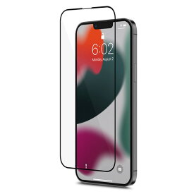 【クリアランスSALE・在庫限り】高耐久スクリーンプロテクター 衝撃 傷 汚れ防止簡単貼付 iPhone 13 Pro Max対応 moshi AirFoil Pro for iPhone 13 Pro Max Black