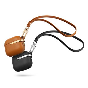 Airpods 3��p ���C�����X�[�d�Ή� �v���~�A�����B�[�K�����U�[ �P�[�X moshi Pebbo Luxe for AirPods 3