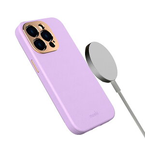 iPhone 14 �P�[�X Pro �ϏՌ� �����ی� ���킢�� ������� Apple MagSafe�Ή� US�~���^���[ �O���[�h �v���~�A�����B�[�K�����U�[�P�[�X �i�p ���V moshi Napa for iPhone 14 Pro ���K�㗝�X�i
