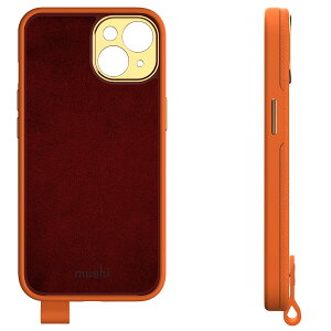 iPhone14 �P�[�X ���킢�� �ی� �����h�~ �Ռ��z�� ���U�[ �}�O�Z�[�t�Ή� moshi Altra for iPhone 14 �X�g���b�v�ʔ� Apple MagSafe�Ή� US �~���^���[ �O���[�h �X�g���b�v���[�v���� ���V �A���g��