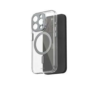 iPhone15 Pro�Ή� �P�[�X �Ռ� �����P�[�X moshi iGlaze for iPhone 15 Pro �A���~�j�E���� �J�����J�o�[���� MagSafe�Ή� �ی� TPU �N���A�P�[�X ���� �}�O�Z�[�t�Ή�