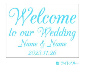 yKpXebJ[tz EH[XebJ[ Wedding EFfBO Welcome to our wedding MTCY  EFJ{[h EGfBOJ[h p KX  DIY Zt wall sticker k AN
