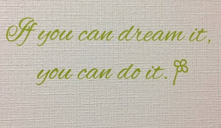 楽天市場 ウォールステッカー 名言集 元気になる言葉 If You Can Dream It You Can Do It Sサイズ 英語 ガラス 窓 Wall Sticker 壁デコ 北欧 はがせる モノトーン アクセント 北欧 メッセージ メール便 送料無料 Home シール Message スタイリッシュ ポジティブ