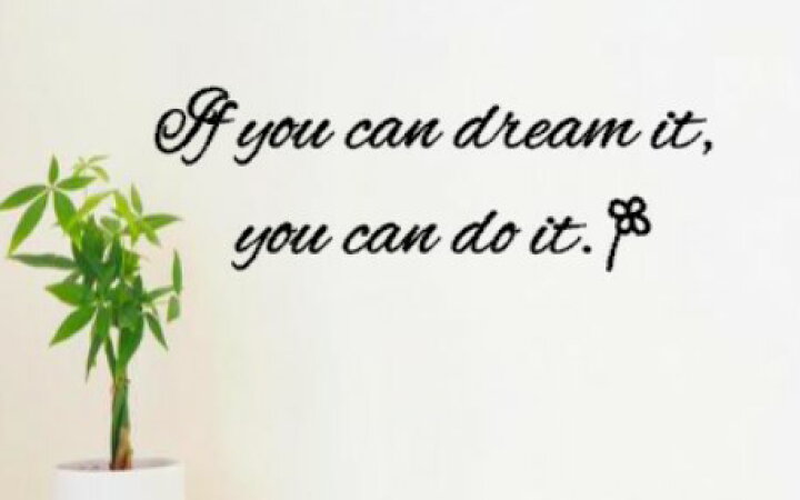 楽天市場 ウォールステッカー 名言集 元気になる言葉 If You Can Dream It You Can Do It Mサイズ 英語 ガラス 窓 Wall Sticker 壁 北欧 はがせる モノトーン アクセント 北欧 メール便 送料無料 Home シール Message スタイリッシュ ポジティブ