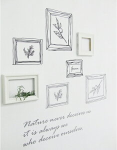 EH[XebJ[ t[[t  lC mg[ t[  CeA ]ʎ  t p R i CX^f k z S g frame wall sticker  ȒP 