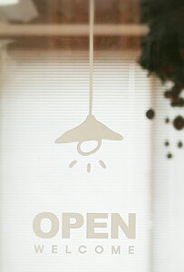 �E�H�[���X�e�b�J�[ ���C�gA�@open welcome light A �]�ʎ� �C���e���A ���X�g���� �J�t�F �L�b�`�� �䂤�p�b�N��������